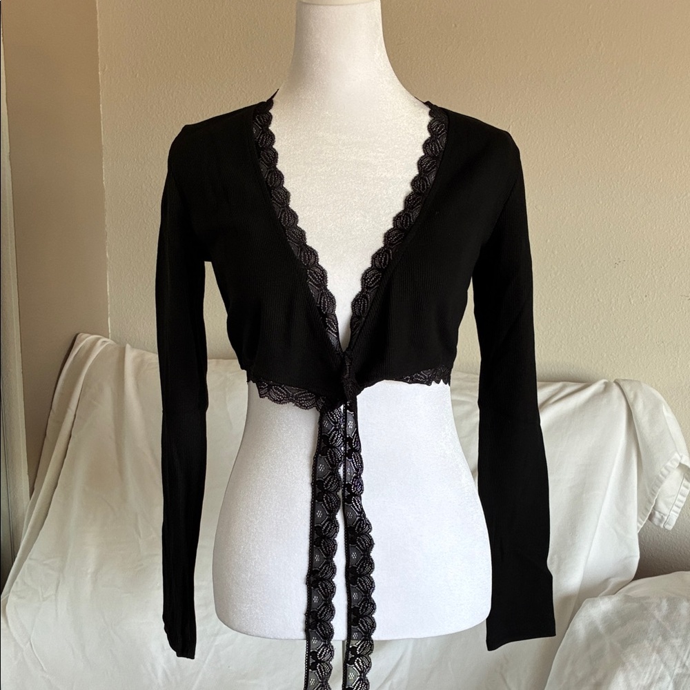 NWT cropped cardigan